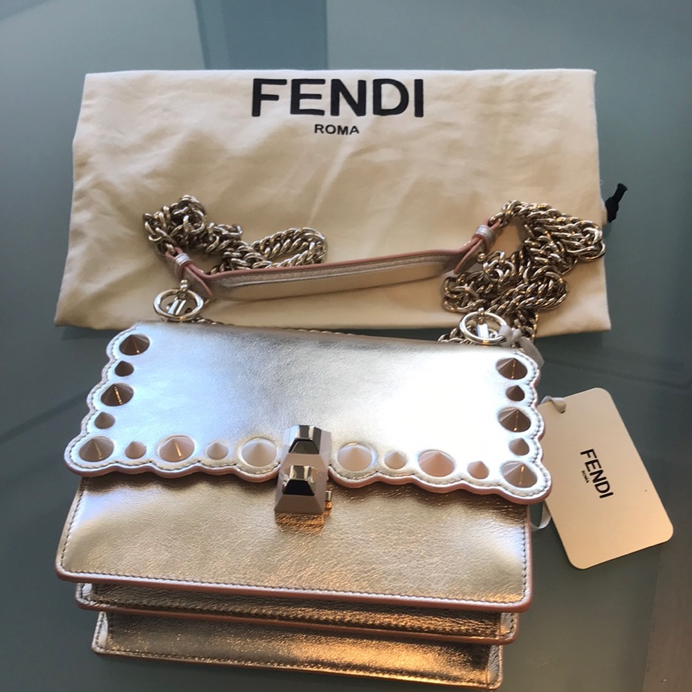 Fendi bag gold